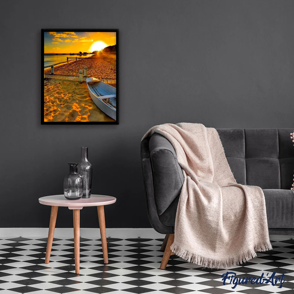 Beach at dusk - Image 3