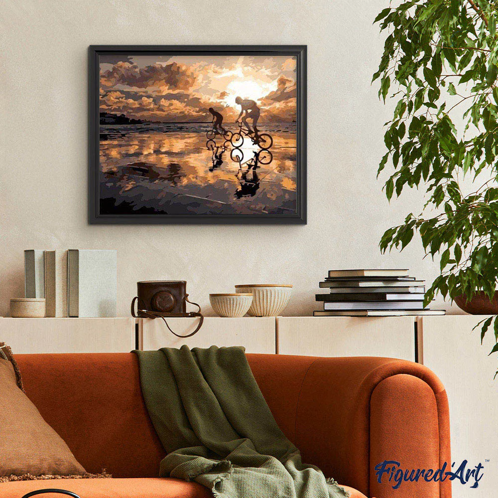 Biking at Sunset - Image 3