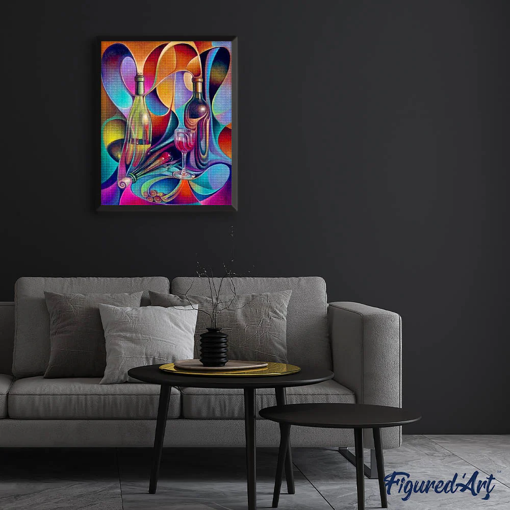 Diamond Painting - Artistic Bottles - Image 3