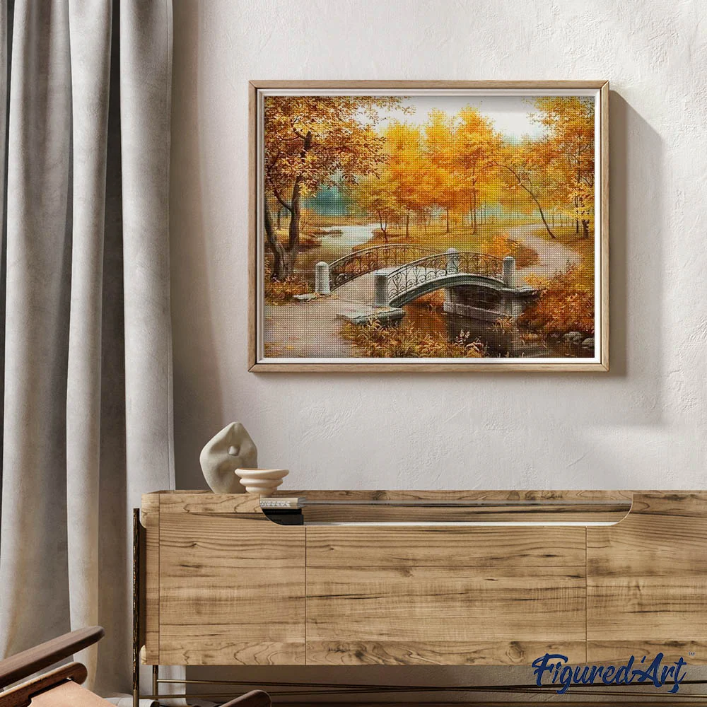 Diamond Painting - Autumn Landscape - Image 3