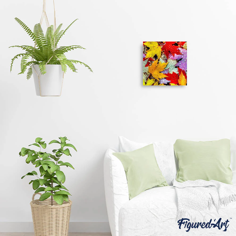 Diamond Painting - Autumn Leaves - Image 3