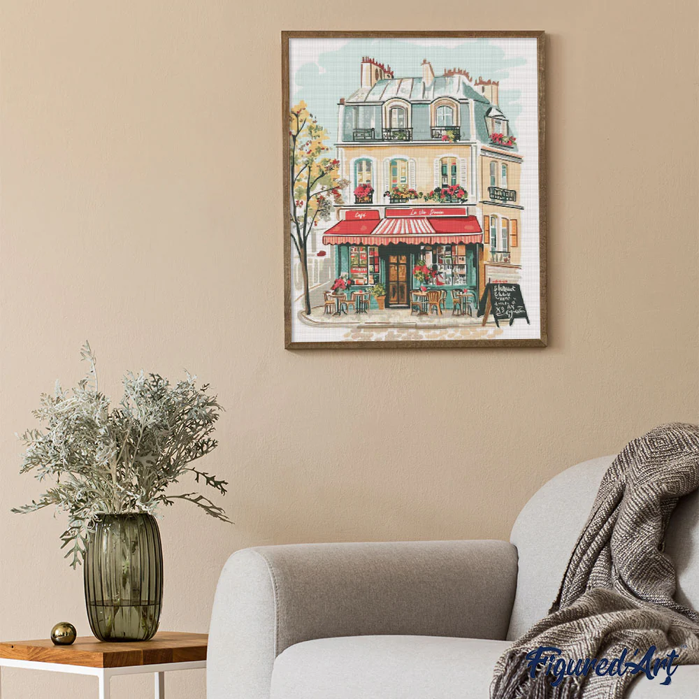 Diamond Painting - Café La Vie Douce - Image 3