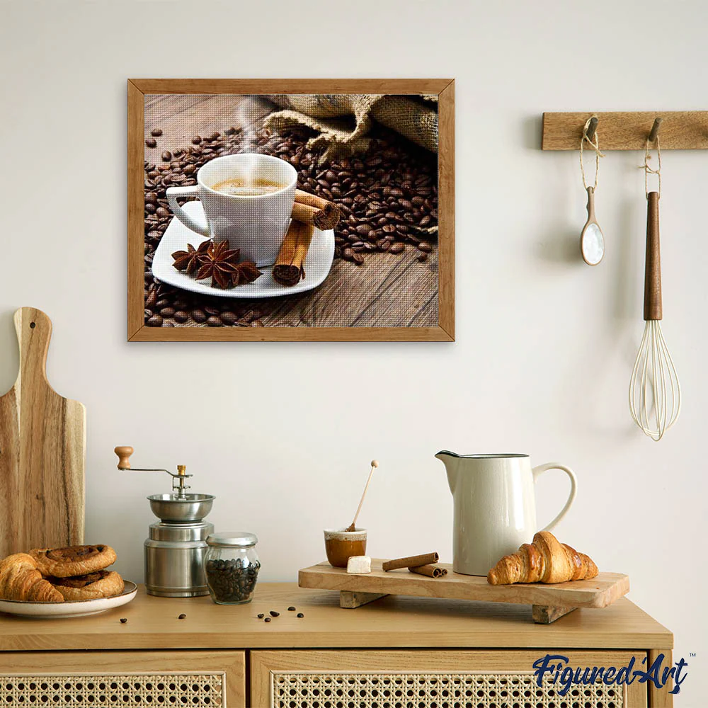 Diamond Painting - Coffee and Cinnamon - Image 3