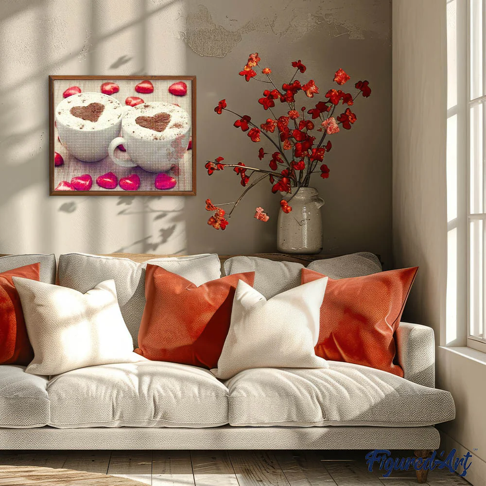 Diamond Painting - Duo Cafes - Image 3