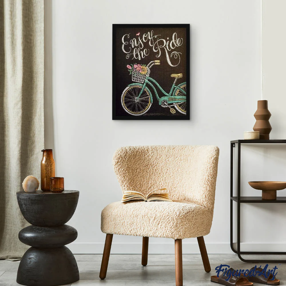 Diamond Painting - Enjoy The Ride Bikes - Image 3