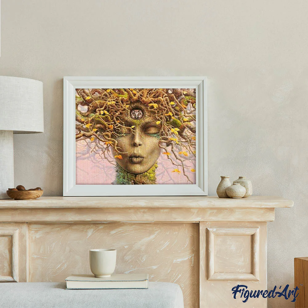 Diamond Painting - Face Roots - Image 3