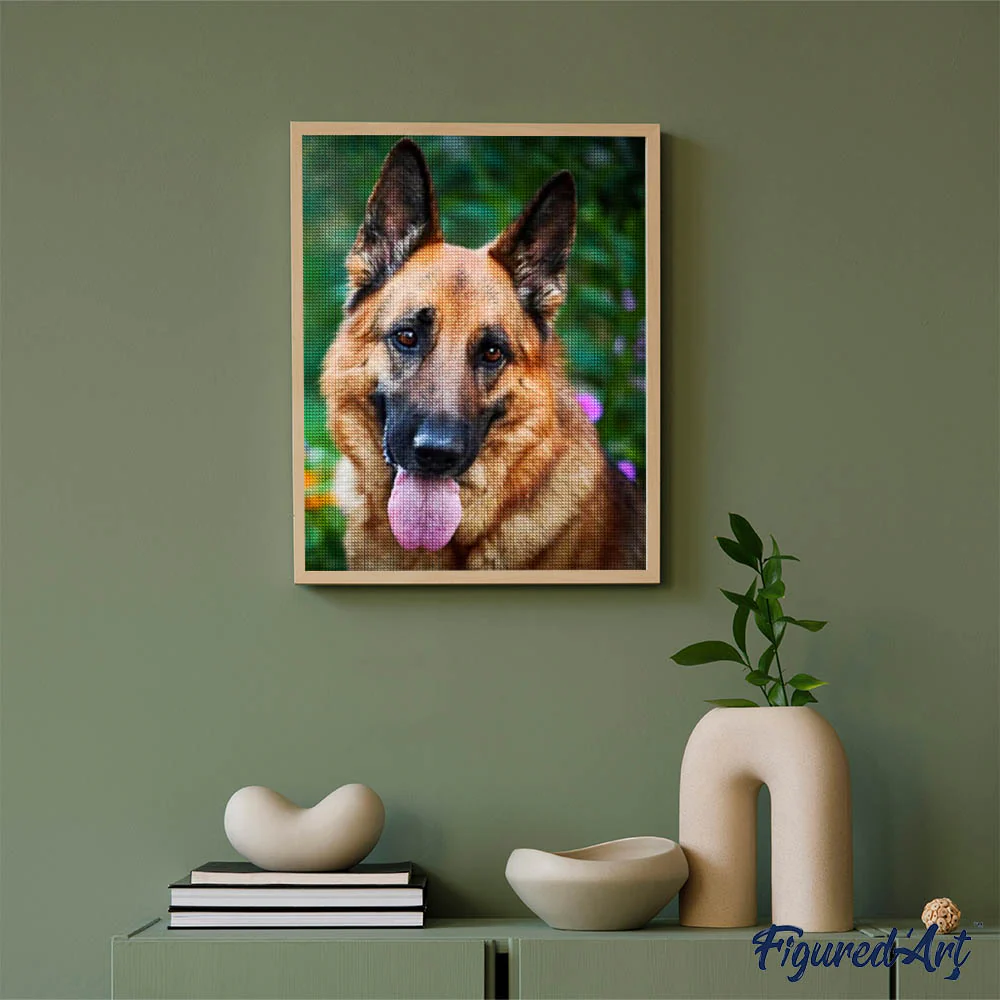 Diamond Painting - German Shepherd - Image 3