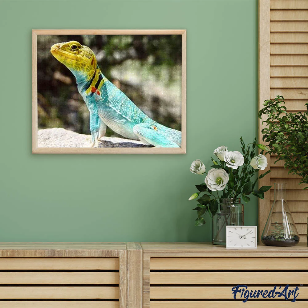 Diamond Painting - Lizard - Image 3