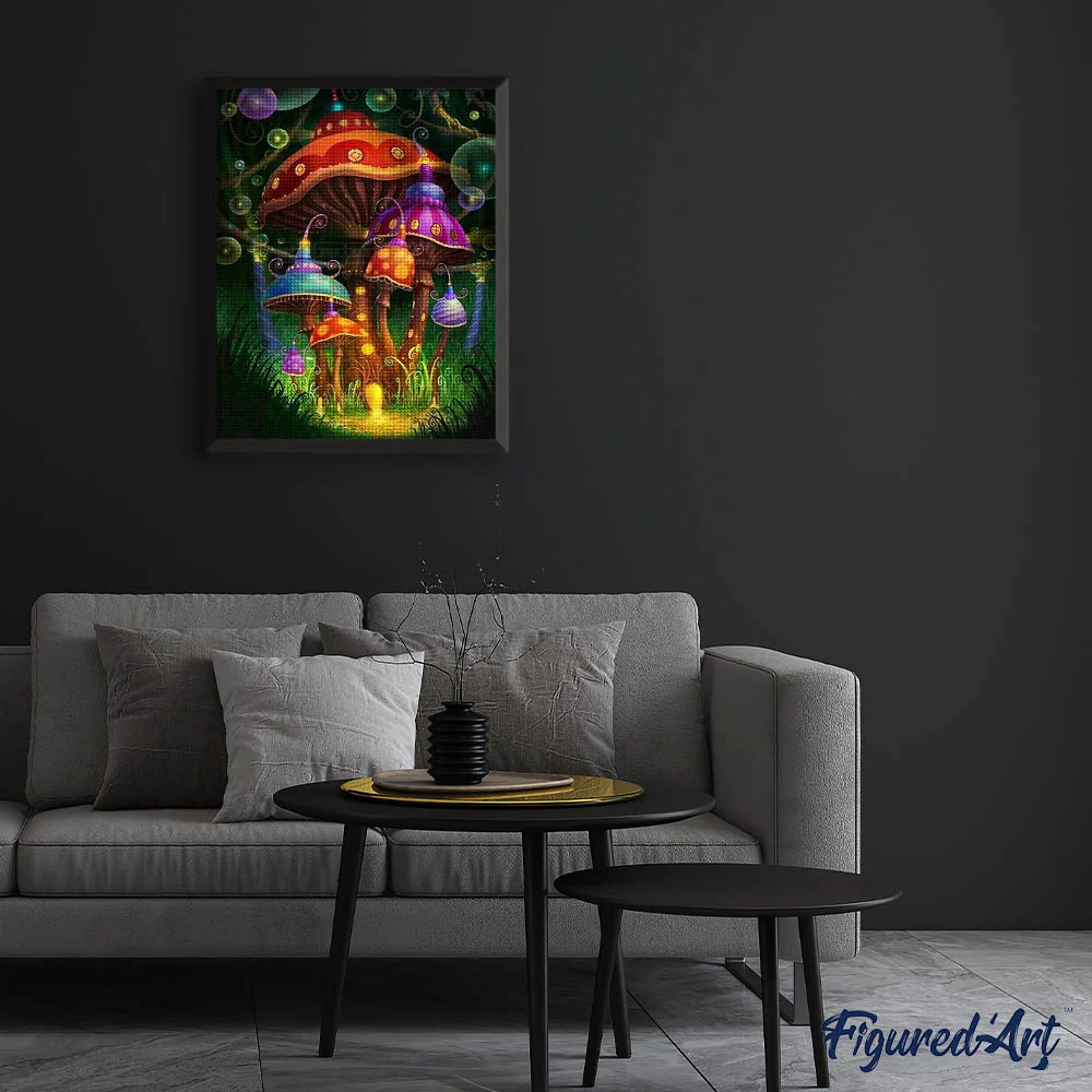 Diamond Painting - Magical Mushrooms - Image 3