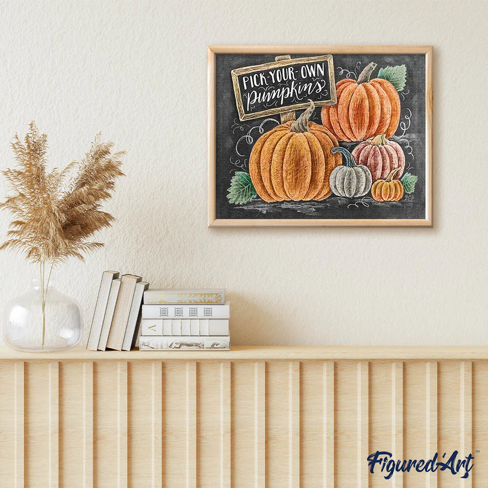 Diamond Painting - Pumpkins - Image 3
