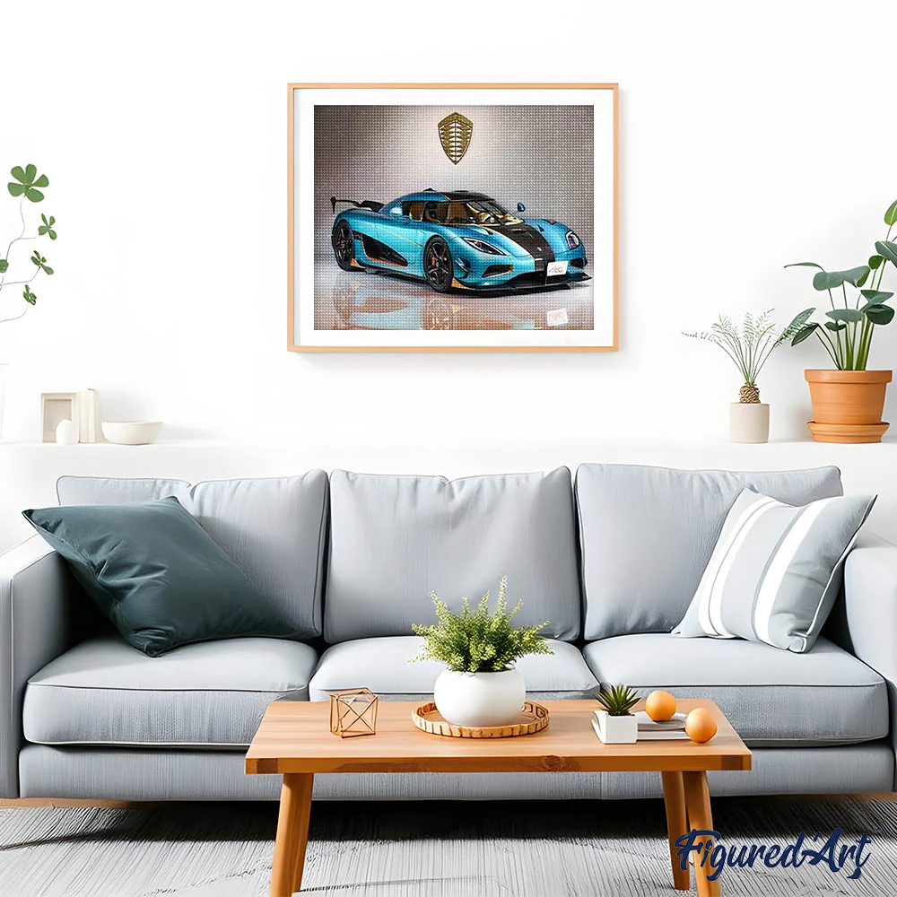 Diamond Painting - Sports Car - Image 3