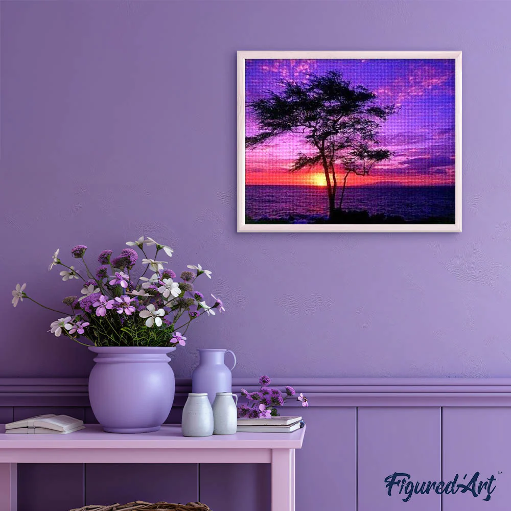 Diamond Painting - Sunset and Ocean - Image 3