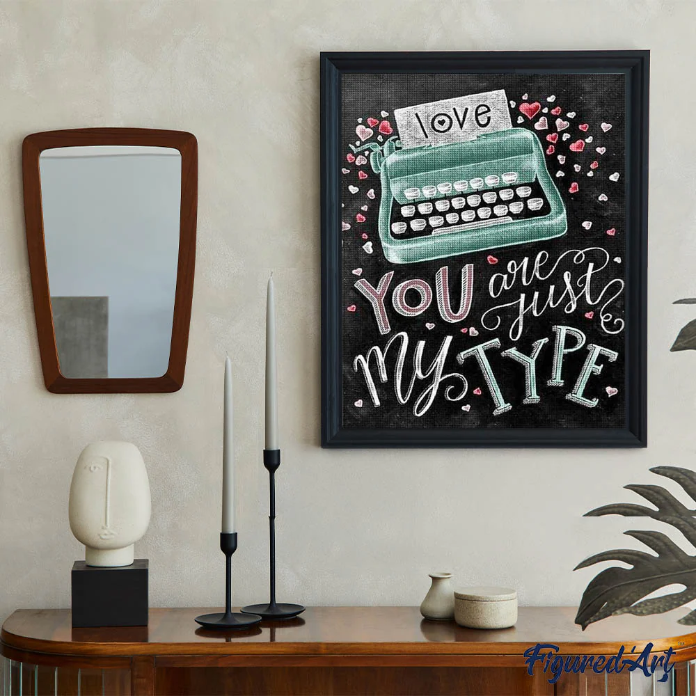 Diamond Painting - Typewriter - Image 3