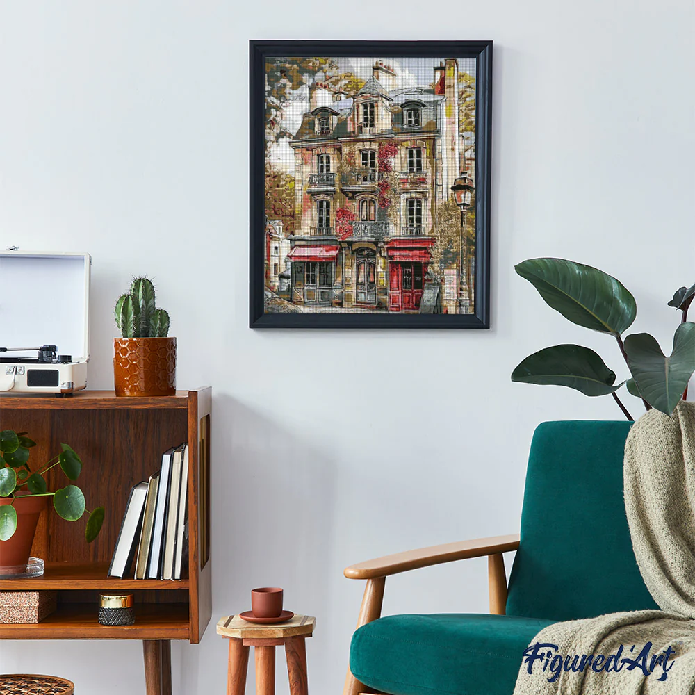 Diamond Painting - Vintage Paris Facades - Image 3