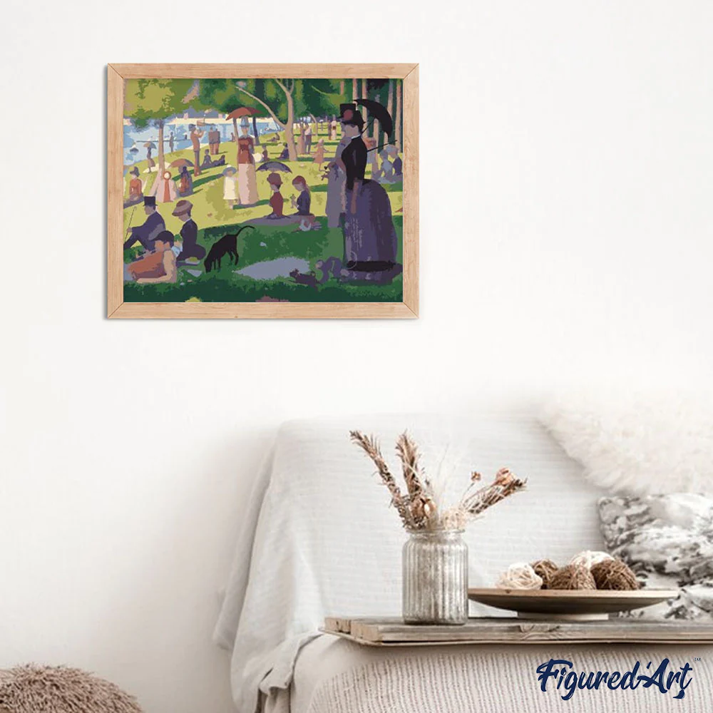 Georges Seurat - A Sunday Afternoon on the Island of La Grande Jatte - Image 3