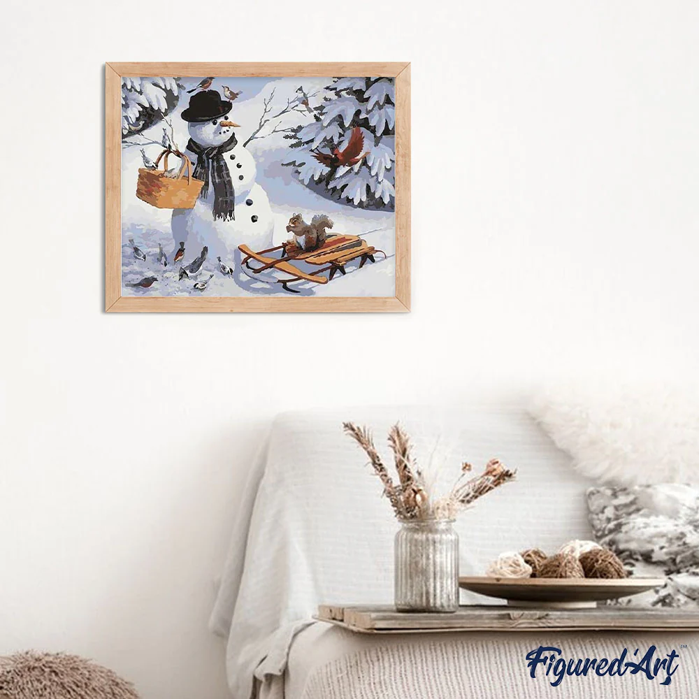 Snowman and Squirrel - Image 3