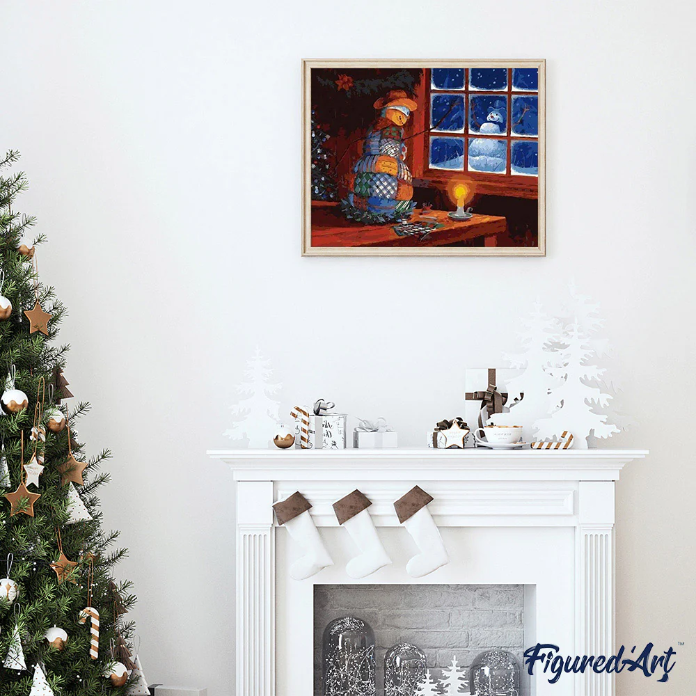 Snowman at the Window - Image 3