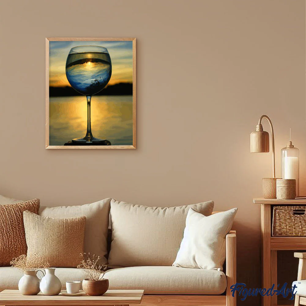 Wine Glass and Nice View - Image 3