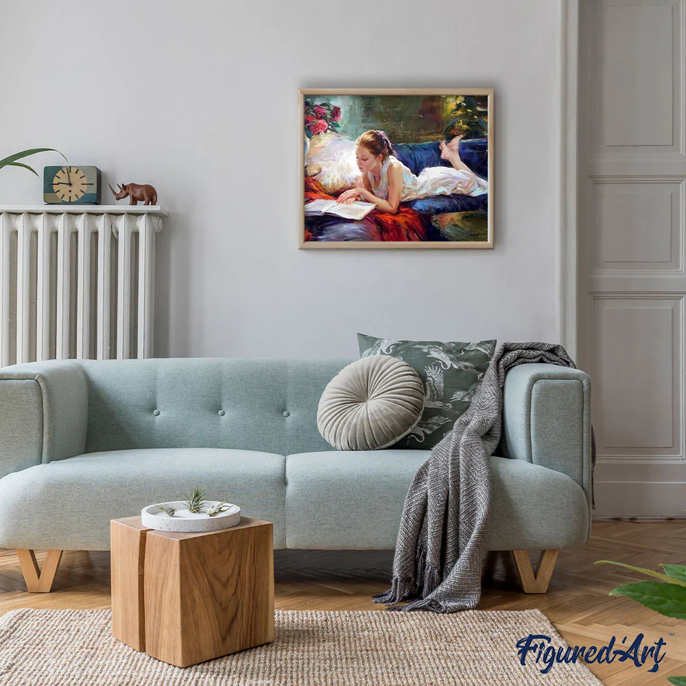 Young Woman Reading - Image 3